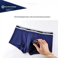 Boxers pour hommes en coton pur, sans couture, respirants, taille haute, tricotés, vente en gros transfrontalière, fabrication ODM