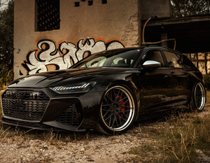 Rines Forjados de 19 20 21 22 24 Pulgadas para benz E63 E55 Sl63 Cls53 Cls63 bmw M5 M6 <span class=keywords><strong>M7</strong></span> audi Rs7 Rsq8 Rs6 S7 S8 A6 RSetronGT S17-<span class=keywords><strong>07</strong></span> - Product Image 3