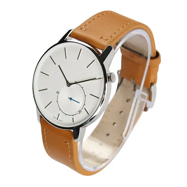 Mens Stainless Steel Quartz Watch Water Resistant Fashion Man Watch Quartz