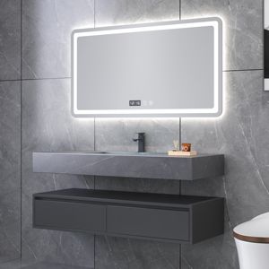Salle de bain moderne <span class=keywords><strong>wc</strong></span> suspendu OEM ODM couleur led miroir vanité murale salle de bain vanité salle de bain <span class=keywords><strong>armoire</strong></span> - Product Image 1