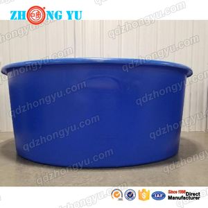 Vòng cá nuôi trồng thủy sản tank, mở Top lớn nhựa hình trụ thức ăn nước máng cho gia súc ngựa bò - Product Image 3
