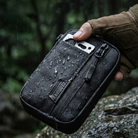 Pochette d'organisation EDC pour l'extérieur, sac utilitaire tactique, portefeuille multifonctionnel, porte-cartes, porte-monnaie pour les voyages, la randonnée et le camping
