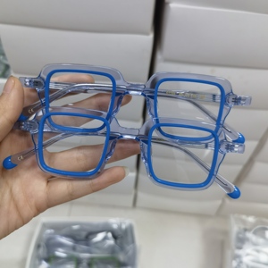 Ventes en gros d'usine <span class=keywords><strong>de</strong></span> Wenzhou, lunettes en acétate <span class=keywords><strong>de</strong></span> haute qualité, <span class=keywords><strong>grande</strong></span> <span class=keywords><strong>taille</strong></span>, monture carrée, tendance, logo personnalisé, montures optiques pour hommes - Product Image 4