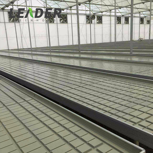 Sistema idroponico automatizzato di flusso e riflusso (flood e Frain) telaio in alluminio banco di rotolamento tavolo verticale Grow Rack sistema - Product Image 3