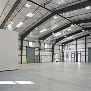 Alta qualità struttura in metallo struttura in acciaio magazzino officina senza colonna centrale Hangar costruzione acciaio al carbonio - Product Image 3