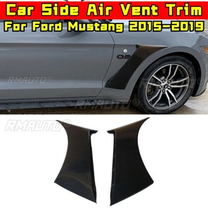 Accesorios de Ventilación Lateral para Parachoques de Coche, Divisor de Entrada de Aire para Ford Mustang 16-23, Cubierta de Divisor de Parachoques Delantero, Embellecedor de Ventilación de Aire, Kit de Carrocería - Product Image 2