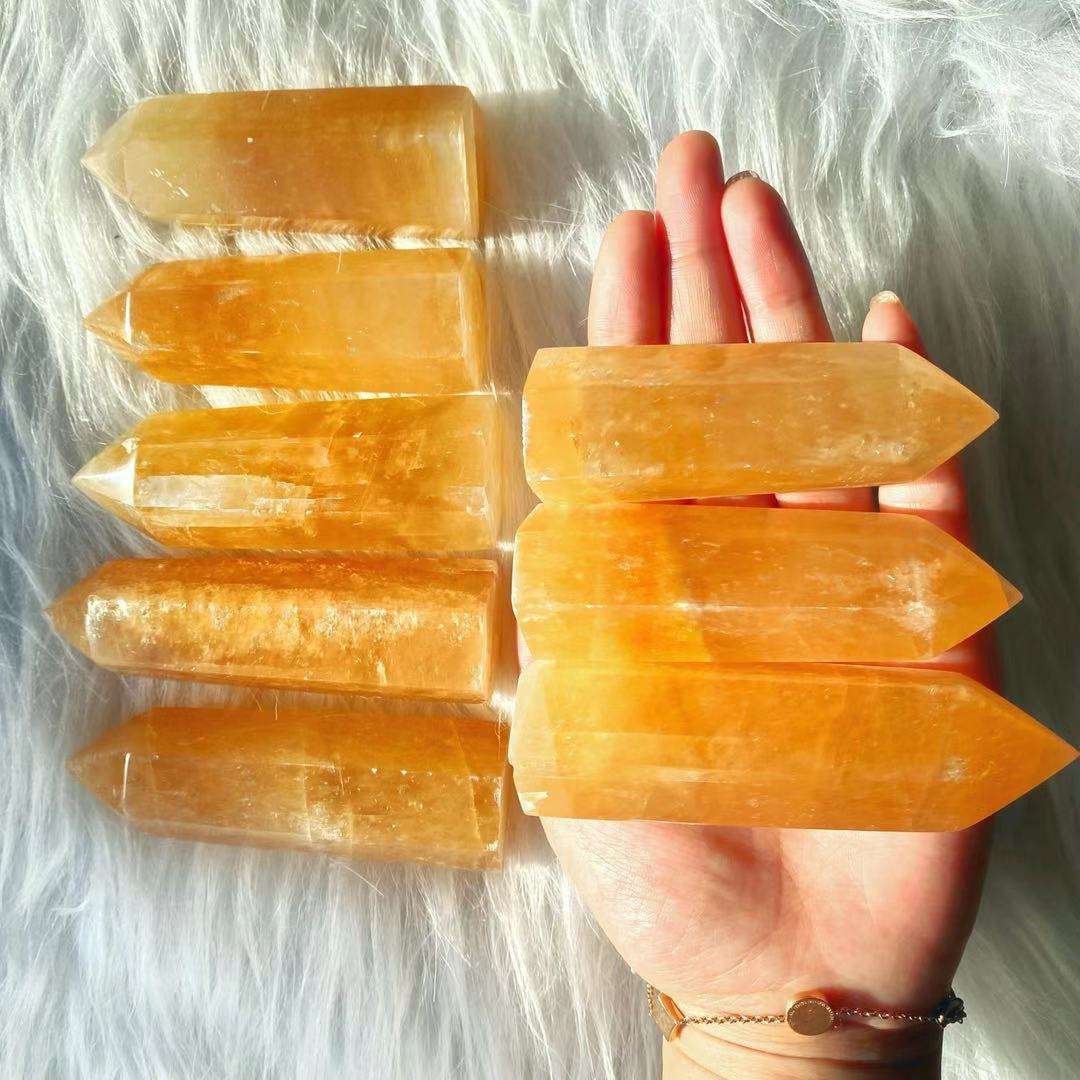 orange calcite