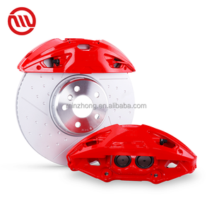 Pinza de freno de 4 olla para coche, chasis G de 348MM, 374MM, 395MM, Rotor <span class=keywords><strong>Dirc</strong></span> para BMW F30, F35, serie 1/2/3/4, F20, F15, G20, G28, G30, venta de fábrica - Product Image 1