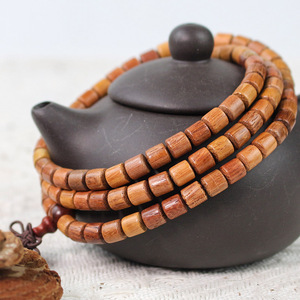Pulsera de cuentas de palisandro birmano, 108 cuentas, cuentas de oración budistas, estilo chino tradicional, joyería coleccionable unisex - Product Image 2
