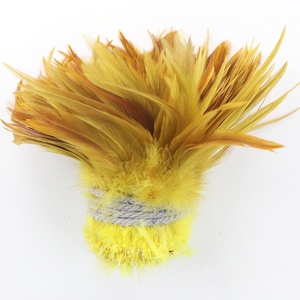 Nhuộm số lượng lớn hackle gà Dậu lông cho nghề thủ công DIY Fly buộc millinery lễ hội tóc bông tai Phụ Kiện Đảng trang trí nội thất - Product Image 5