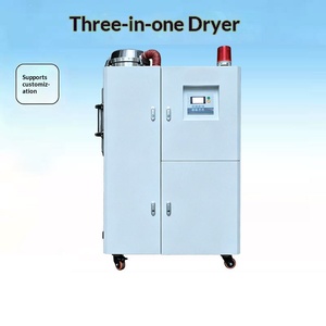 Machine auxiliaire de séchage et de <span class=keywords><strong>d</strong></span>éshumidification 3-en-1 pour granulés plastiques, sécheur anti-humidité pour soufflage de bouteilles - Product Image 1