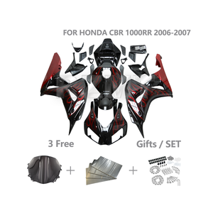 Kit de Carenado Personalizado para Motocicleta HONDA CBR1000RR <span class=keywords><strong>2006</strong></span> 2007, Juego de Piezas de Carrocería de Inyección ABS H1007-121a - Product Image 1