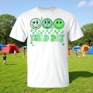 Camiseta del equipo verde de Field Day para la competición de juegos en excursiones al campo - Product Image 3