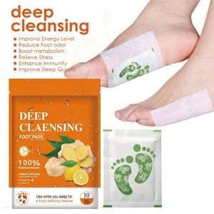 <span class=keywords><strong>Detox</strong></span> <span class=keywords><strong>Foot</strong></span> <span class=keywords><strong>Patch</strong></span> Gember Voor Het Verwijderen Van Vocht Zweten Om Vermoeidheid Te Verlichten Die Slaapvoetpleister Bevordert - Product Image 5