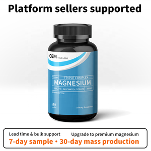 แคปซูลทริปเปิลแมกนีเซียมคอมเพล็กซ์ รับผลิตแบบ OEM ฉลากส่วนตัว ขนาดมาตรฐาน รองรับบาร์โค้ด จัดส่งเสถียร พร้อมใบรับรองคุณภาพ (COA) และการทดสอบโดยบุคคลที่สาม - Product Image 2