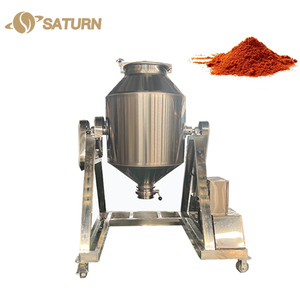 Máquina mezcladora de polvo Mezclador de alimentos para aves de corral de acero inoxidable Mezclador de polvo seco industrial Máquina mezcladora de polvo - Product Image 1