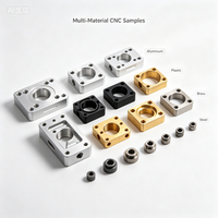 Custom 5 Axis CNC Machining Center Stainless Steel Aluminum Brass Metal Milling Drilling Turning Wire EDM Parts Fabrication