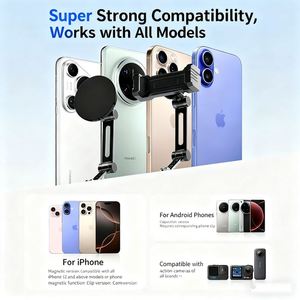 Soporte Magnético Flexible para Teléfono, Ajustable, Portátil, Antipolvo, Antivibraciones, para Vlogging, Escritorio, Uso en Exteriores, Gran Venta 2025 - Product Image 6