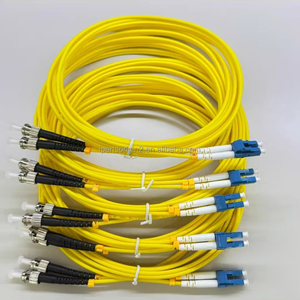 Cable de Fibra Óptica Monomodo 3M Hecho en China, Cable de Conexión de Fibra Óptica con LC/UPC ST/UPC FTTH para Interiores - Product Image 6