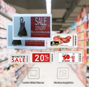 Affiche numérique autonome E-Paper BLE BT de 7,5 pouces, contrôlée par application mobile, étiquette de prix électronique DIY ESL, utilisation en intérieur, batterie 7 ans - Product Image 1