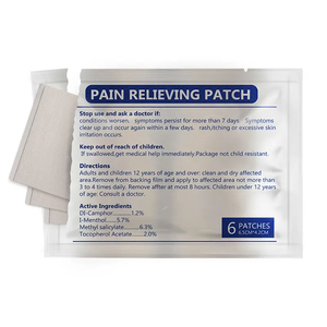 Parche Herbal Chino Natural MQ con Certificación CE Clase I, Producto para el Cuidado de la Salud, Alivio del Dolor Muscular y Articular - Product Image 6