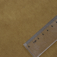 Kettengewirkter 16-Wale Cordstoff 195G für Damenmäntel Herbst Winter Vertikaler Streifen 100% Polyester Abriebfest Jacquard