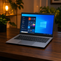 Ordinateur portable ultra portable 14 pouces pour étudiants Processeur Intel Celeron Panneau IPS SSD de 128 Go Fonction sans fil avec carte graphique Intel