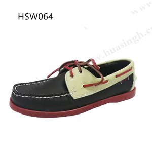 HY, Exclusivos Mocasines Casuales Antisuciedad con Diseño de Patchwork, Zapatos de Moda para Pies Anchos, Zapatos Náuticos Populares en Portugal HSW063 - Product Image 3