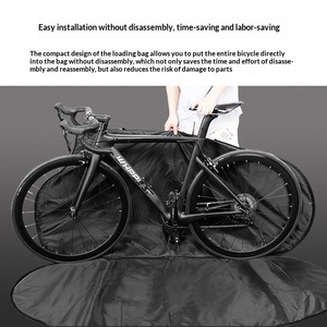 Bolsa de Transporte para Bicicleta Reforzada Anticolisión, para Guardar la Bicicleta Entera, Funda Protectora Portátil para Bicicleta, Modelo Event- Four Hundred Sixty-Nine - Product Image 5