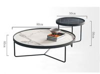 Tables Basses Fabrique Carré Moderne Pierre Frittée Acier Inoxydable Turquie Table Basse Modulaire Salon Meubles En Chêne