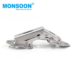 Monsone <span class=keywords><strong>armadio</strong></span> hardware <span class=keywords><strong>ponte</strong></span> <span class=keywords><strong>a</strong></span> forma di mobili idraulico cerniera nichelatura rana cerniera per mobili armadi - Product Image 3