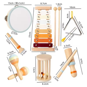 Xylophone en bois moderne, instrument <span class=keywords><strong>de</strong></span> percussion, jouet éducatif scientifique <span class=keywords><strong>pour</strong></span> l'éveil vocal <span class=keywords><strong>des</strong></span> enfants en maternelle - Vente chaude - Product Image 3
