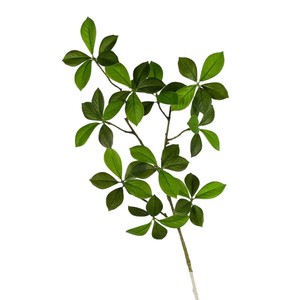 Feuilles de gardénia artificielles, branche de 30 cm à 100 cm, décoration de mariage, arrangement végétal - Product Image 5
