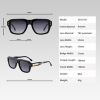 Gafas Ópticas de Acetato de Diseño de Marca, Cuadradas, con Logotipo Personalizado de Alta Calidad LC, Gran Venta 2025, Protección UV400 para Hombre y Mujer, de Fábrica