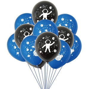 Decoración de Fiesta de <span class=keywords><strong>Cumpleaños</strong></span> de Astronauta Espacial Azul <span class=keywords><strong>para</strong></span> Niños, Decoración de Fiesta de <span class=keywords><strong>Cumpleaños</strong></span> Feliz, Kit de Decoración de Pared <span class=keywords><strong>para</strong></span> el Hogar - Product Image 4