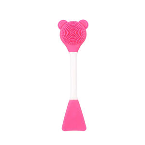 Cepillo Facial de Silicona para el Hogar, con Espátula, para Limpieza Profunda y Exfoliación, Impermeable y Portátil, Manual - Product Image 3