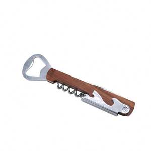 Promociones 4 en 1, regalos de boda, abrebotellas de vino de madera personalizado, sacacorchos - Product Image 2