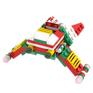 MOC2083 Nave Espacial Inquisitor de Navidad, Microfighter de la Guerra de las Galaxias, <span class=keywords><strong>Película</strong></span>, Bloques de Construcción para Armar, Juguetes de Ladrillos para Niños, 106 Piezas - Product Image 3