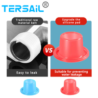 Robinet Valve4/6Points Universel Anti-Fuite Silicone Joint D'étanchéité Tuyau D'étanchéité Tuyau D'étanchéité Plomberie Plug Remplacer PTFE Bande