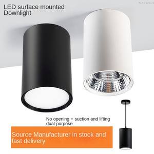 Éclairage intérieur 6W 8W 12W circulaire non perforé encastré IP65 LED 90mm Plafonnier moderne pour hôtel chambre à coucher étude projecteur - Product Image 6