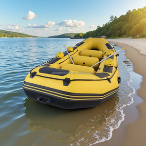 13 'cổ điển bè nhiệm vụ nặng nề đôi tầng whitewater đi bè cho 5 6 7 8 người - Product Image 1