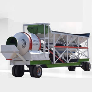 Nieuwe Mobiele Cementbeton Mengfabriek Klaar Mix Batching <span class=keywords><strong>Plant</strong></span> Geen Behoefte Installatie Volautomatische Beton Productielijn - Product Image 6