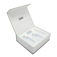 Caja de Regalo Magnética Ecológica de Lujo Personalizada con Forro de Esponja y Laminado Mate para Bebidas Empresariales (Vino, Whisky, Refrescos)