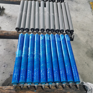 Bán buôn chịu nhiệt độ cao <span class=keywords><strong>Polyurethane</strong></span> con lăn cao su PU băng tải cao su bao phủ con lăn - Product Image 5