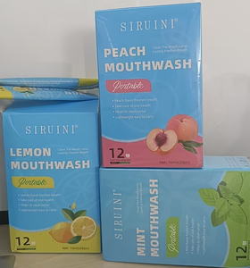 Tiras Blanqueadoras de Dientes de Tres Sabores en Oferta, Tamaño Viaje, Antisépticas, Frescas, para Adultos - Product Image 4