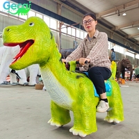 Dinosaure animatronique, scooter dinosaure, personnalisable, pour enfants, adapté aux centres commerciaux