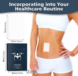 맞춤형 로고 자석 지압 바디 케어 패치, 복부 곡선 강조 및 형성, 100% 순수 천연, 게으른 사람들을 위한 팔용 - Product Image 2