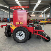 Machine de semis de graines d'herbe de luzerne de riz de blé de Traction de tracteur