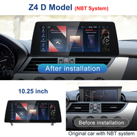 Reproductor Multimedia para Automóvil STWEI ID8 de 10.25 Pulgadas con Android 12, CarPlay Inalámbrico para Z4 E85 E86 E89 CIC NBT, Reproductor de Video, GPS, Navegador, Bluetooth