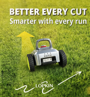 LOPKIN L-Serie DIY Roboter-Rasenmäher L1500 Kabelloser Grasbehälter 7,5Ah Akku IPX6 Wasserdicht 210mm Schnittbreite für Kleine Flächen